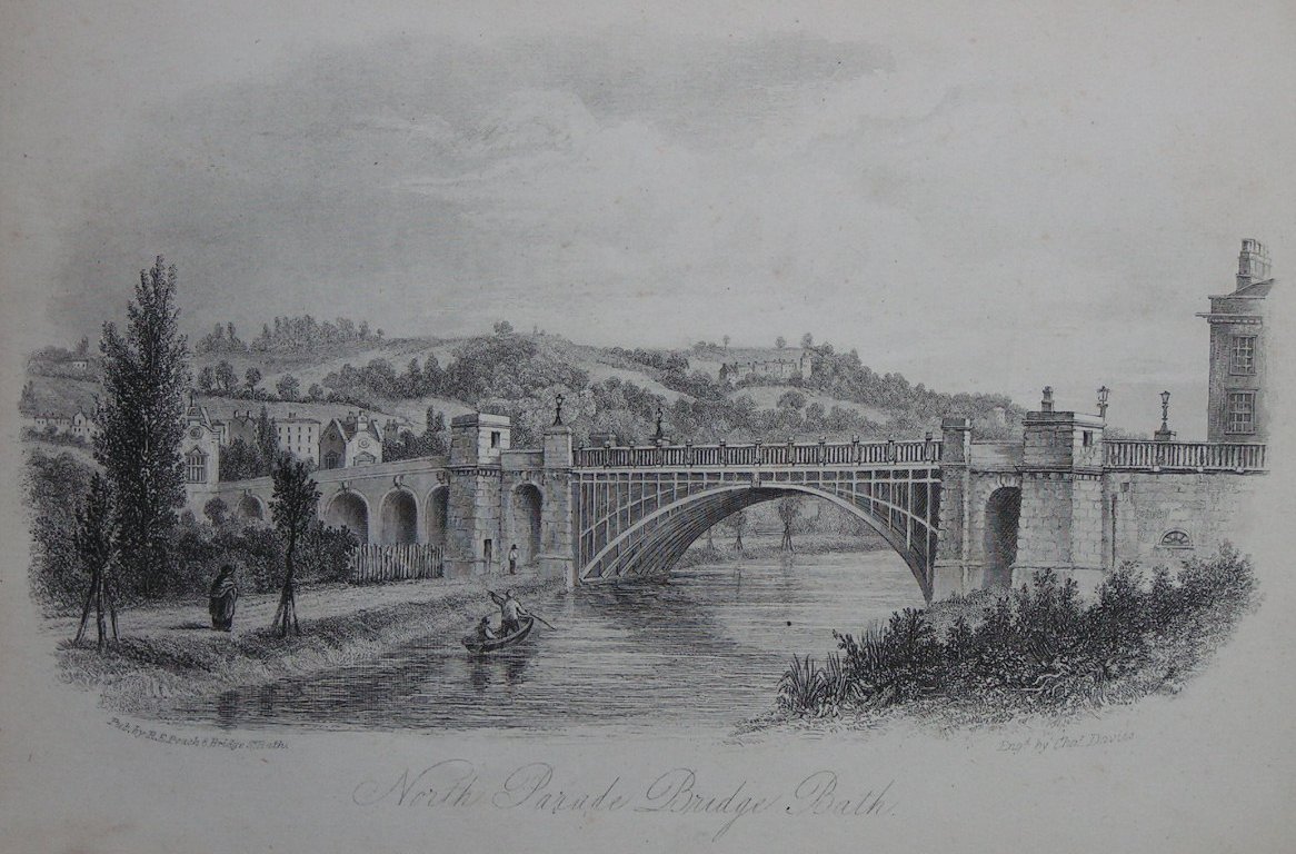 Steel Vignette - North Parade Bridge,  Bath - Davies